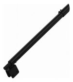 Barra Soporte En Angulo De Vidrio De Ducha Negra 80-100cm