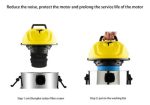 Filtro Bolsa Azul Para Aspiradora Karcher Wd1 Wd2 Wd3 Mv1 - Imagen 2