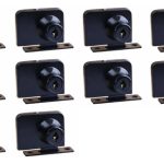 Cerradura Puerta Vidrio Mueble Doble De 3 A 8mm Pack 10 Uni