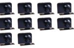 Cerradura Puerta Vidrio Mueble Doble De 3 A 8mm Pack 10 Uni