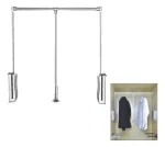 Barra Armario Abatible Closet Plegable