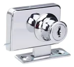 Cerradura Puerta Vidrio Mueble Doble De 3 A 8mm - Imagen 5