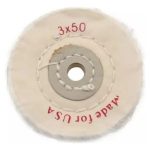 Pulido Joyas Rueda Tela Algodon 3 X 50mm