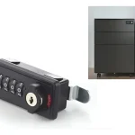 Cerradura Con Clave Cero Automático Y Llave Maestra Lockers