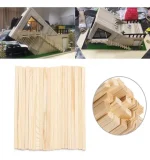Madera De Balsa Palitos 150 X 6 X 6 Mm 10un Cuadrado - Imagen 3