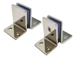Soporte División Separador Para Vidrio Panel T 2pcs Inox.304 - Imagen 7