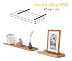 Soporte Para Estante Repisa Oculto Flotante 8un - Imagen 9