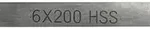 Acero Para Torno Hss Duresa Hrc 66 69 Med. 6*6*200mm Largo