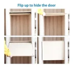 Corredera Telescópica Pocket Door 40cm 1.2mm 35k 1par - Imagen 7