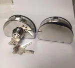Cerradura Puerta Vidrio De 8 A 12mm De Vidrio A Vidrio S/key - Imagen 3