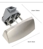 Cerradura Con Botón Pulsador Para Puerta Camper, Armario - Imagen 2