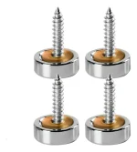 Tapa Tornillo Inoxidable Embellecedor 4un 22mm