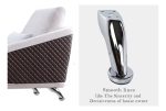 Patas Mueble Sillón Cama Sofá 4un 10cm Curva.. - Imagen 3