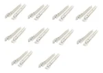 Corredera Riel Blanco 40 Cm, Sbp, Self-closing, 10 Pares