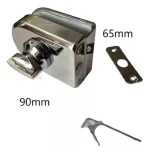 Cerradura Puerta Vidrio De 8 A 12mmde Tipo Pestillo - Imagen 4