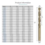 Broca Cobalto 7.5mm 1pcs Hssm35 Al 5% - Imagen 2