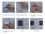 Candado Autoadhesivo Con Clave Muebles Electrodomésticos - Imagen 6