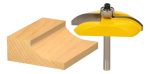 Fresa Madera Moldura Zócalo Espigadora Vástago 1/4