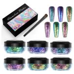Pigmento Polvo Resina Uv 6 Chameleon Flakes