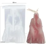 Molde Silicona Velas Y Jabón La Muerte Modelo 2 - Imagen 2