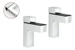 Soporte De Estante De Vidrio Pared 2un 75 Profu. Madera
