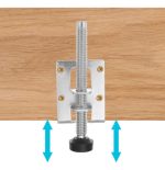 Patín Mueble Oculto Escritorio Retail 4un 7.5cm De Alto - Imagen 5