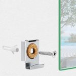 Clips Espejo Muro Soporte Percha Colgador Con Resorte 12un - Imagen 3