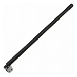 Barra Soporte Negra Para Mampara Vidrio Baño Ducha 80-100mm