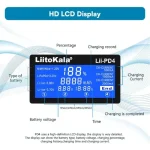 Cargador De Pilas Liitokala Lii-pd4 110-220volt Entrada - Imagen 4