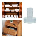 Tope Embutido De Goma, Protector Mueble, Puerta, Cajon - Imagen 6