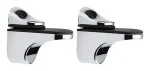 Soporte Repisa Vidrio De 3 A 20mm Cromado 2 Unidades - Imagen 5