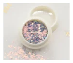 8 Lentejuelas Glitter Nácar Decoración Uñas Ojos Cuerpo - Imagen 8