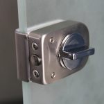 Cerradura Puerta Vidrio De 8 A 12mm Pestillo Vidrio A Vidrio - Imagen 4