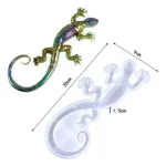 Molde Silicona Resina Uv Jabon Adorno Lagartija - Imagen 2