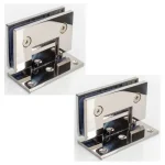 Bisagra Puerta Shower Vidrio 8 A 12m Muro.e A Vidrio 2un 90°