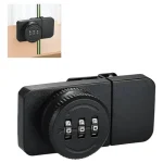 Cerradura Vidrio A Vidrio De 5 A 8mm Con Clave Negra