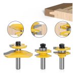 Fresa Madera Puerta Vástago De 1/2 Tupi 3pcs Tipo C