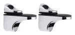 Soporte Repisa Vidrio De 3 A 20mm Cromado 2 Unidades - Imagen 9