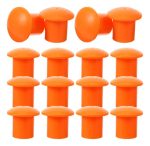Protector Plastico Para Punta De Fierro De 10 A 30mm 10pcs - Imagen 4