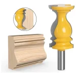 Fresa Madera Moldura Zócalo Marcos Vástago  1/2 x 3112