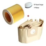 Karcher Kit Filtro Bolsa 5un Wd 3.300 M Wd 3.200 Wd3.500 - Imagen 7