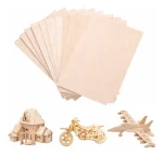 Madera De Balsa 500mm X80mm X4mm 3 Un