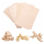 Madera De Balsa 500mm X80mm X4mm 3 Un