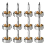 Tapa Tornillo Inoxidable Embellecedor 12un De 22mm - Imagen 7