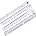 Corredera Riel Blanco 25 Cm, Sbp, Self-closing, 1par