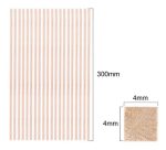 Madera De Balsa 300 X 4 X 4mm 20un - Imagen 3