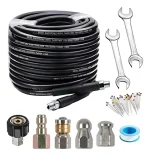 Manguera 20mt Destape Desague Multimarca Toma 1/4 + Accesor