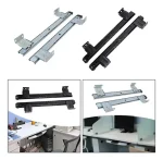 Correderas Rieles Metalicas Para Bandejas Porta Teclado 1par - Imagen 3