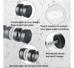 Asa Pomo Tirador Para Puerta Ducha Vidrio Acero Inox 1pcs - Imagen 4