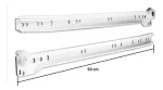 Corredera Riel Blanco 50 Cm, Sbp, Self-closing, 5 Pares - Imagen 2
